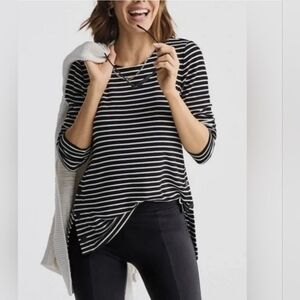 ❤️ CABI SUPER SOFT SIDE SNAP TUNIC TOP, XS